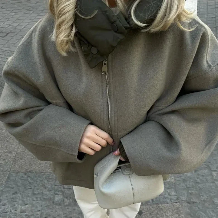 Edith | Cozy Hættetrøje Oversized Jakke