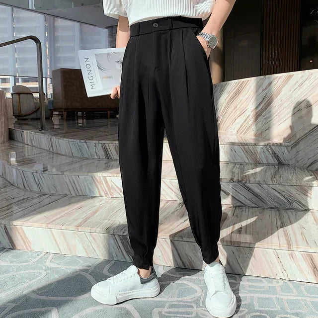 FlexElegance™ | Anzugshose med stram ankelsnit