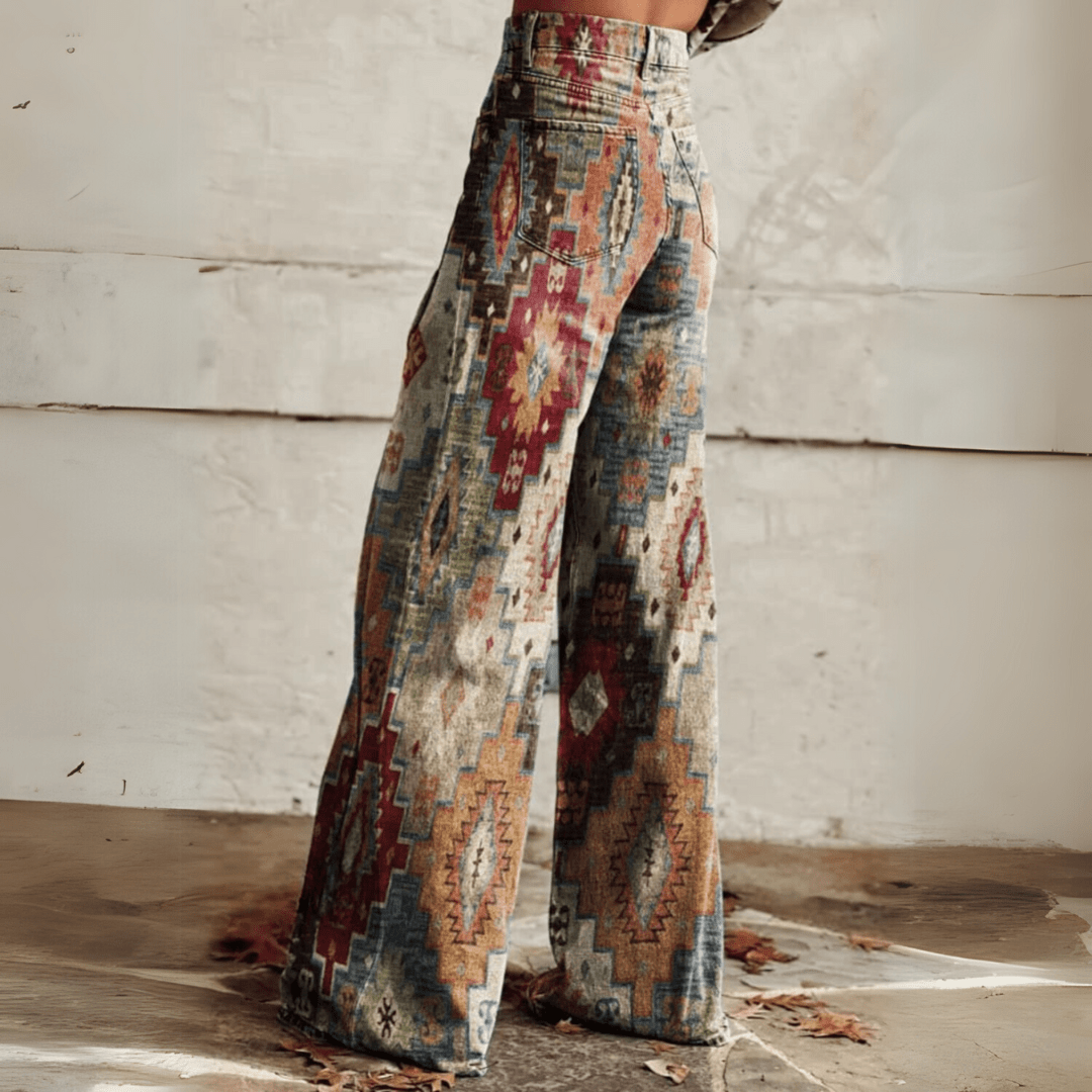 Mila™ | Vintage Brede Ben Jeans