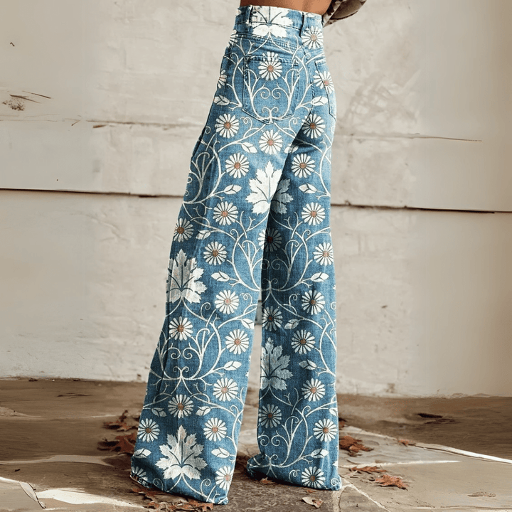 Mila™ | Vintage Brede Ben Jeans