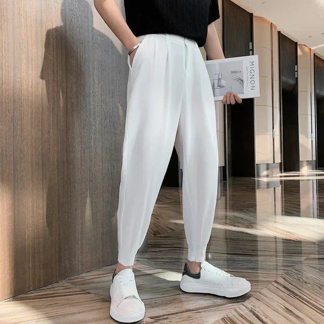 FlexElegance™ | Anzugshose med stram ankelsnit
